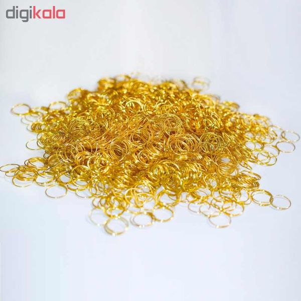 حلقه گیره کریستال لوستر کد 10014 بسته 1500 عددی