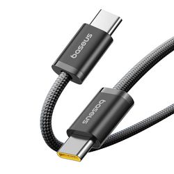 کابل شارژ و دیتا 100 وات USB-C بیسوس مدل Dynamic 4 Series P10381400111-01 طول 1 متر