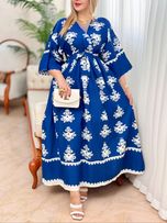 پیراهن فلور ساتنا 2133