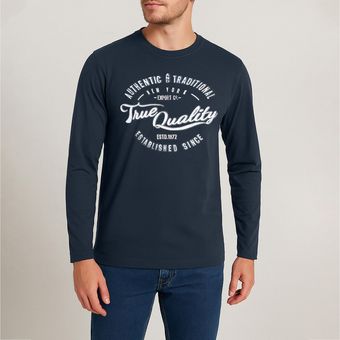 تی شرت آستین بلند مردانه لیورجی Livergy مدل V390