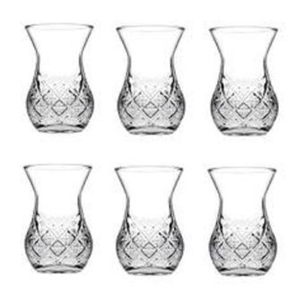 استکان پاشاباغچه مدل تایملس بسته 6 عددی