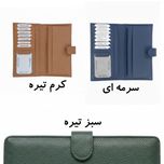 کیف پول زنانه مدل چرم طبیعی کد W505-floater