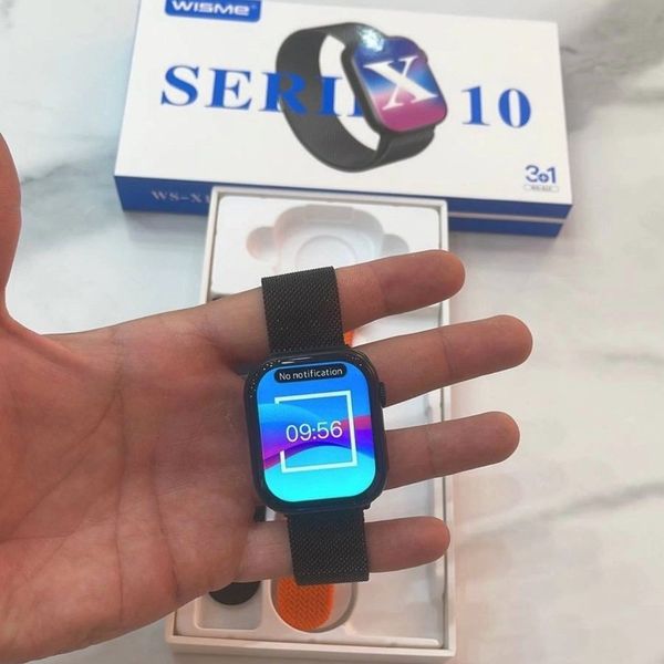 ساعت هوشمند برند ویسمی مدل WS-X13 دارای قابلیت های کنترل موسیقی، شمارنده ضربان قلب، گام شمار، مکالمه از طریق بلوتوث، پشتیبانی از