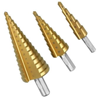 مجموعه 3 عددی مته کاجی(مخروطی)