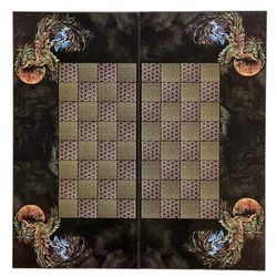 صفحه شطرنج و تخته نرد مدل چاپی