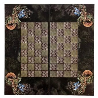 صفحه شطرنج و تخته نرد مدل چاپی