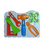 ست اسباب بازی ابزار مدل دو رو مجموعه 15 عددی