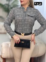 شومیز کرپ یاسمینا 2805