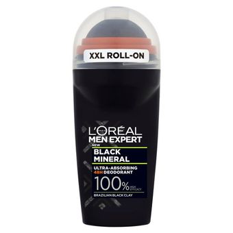 رول ضد تعریق مردانه لورآل سری Men Expert مدل Black Mineral حجم 50 میلی لیتر