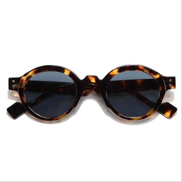 عینک آفتابی گرد زنانه مدل SZ 2003 Leopard Obsidian