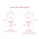 کاپ قاعدگی لیوا فارما مدل Sensitive سایز کوچک