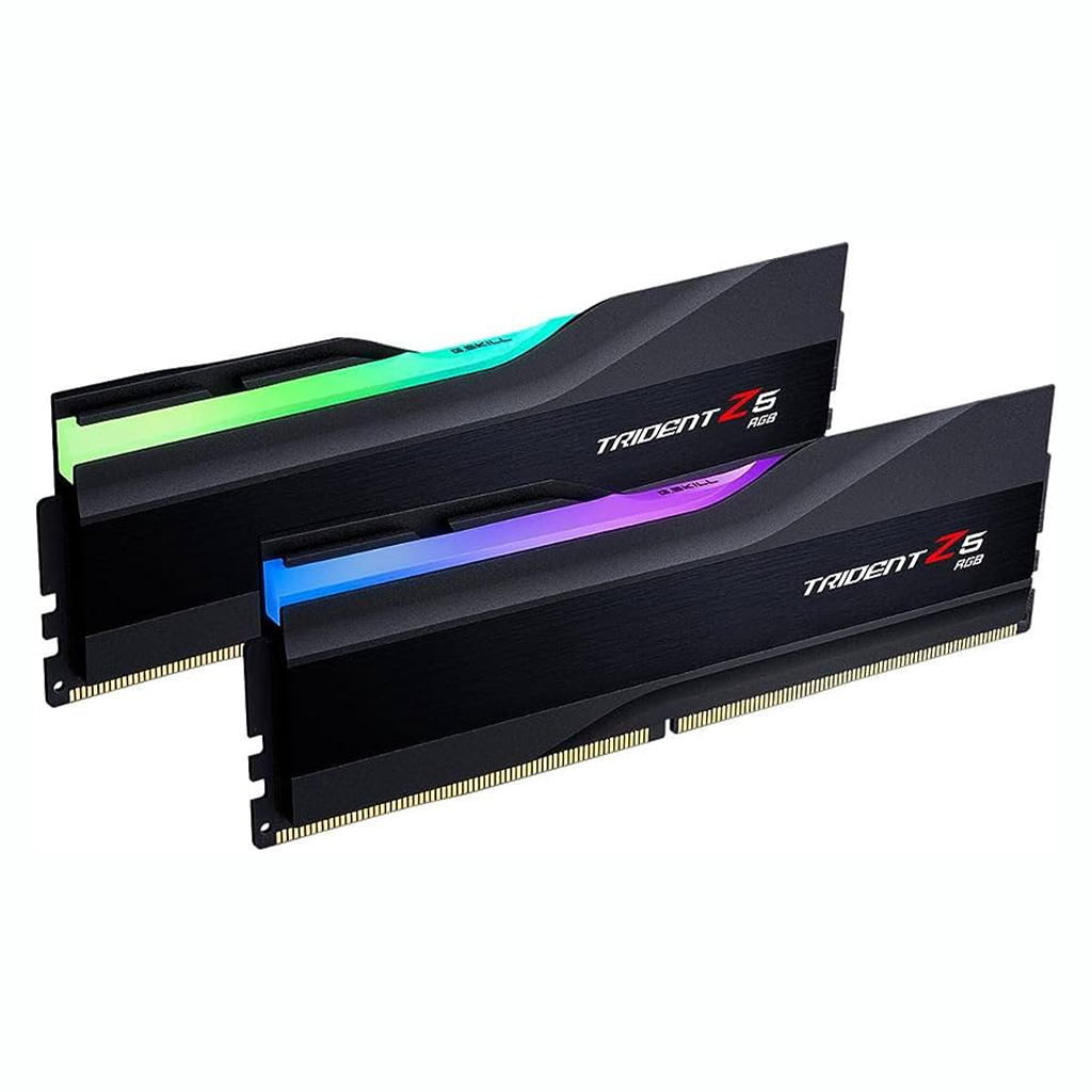 رم دسکتاپ DDR5 دو کاناله 6400 مگاهرتز جی اسکیل مدل TRIDENT Z5 RGB ظرفیت 64 گیگابایت CL32