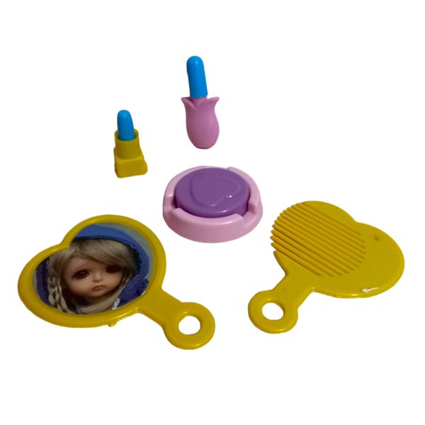 ست اسباب بازی لوازم آرایشی مدل بیبی مجموعه 7 عددی