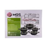 سرویس قابلمه و تابه گرانیت 10 پارچه ام جی اس مدل ماینز فورج کد 002