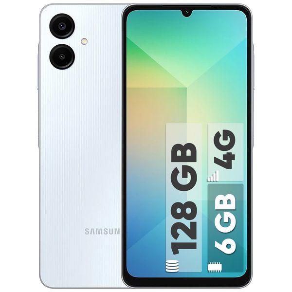گوشی موبایل سامسونگ مدل Galaxy A06 دو سیم کارت ظرفیت 128/6