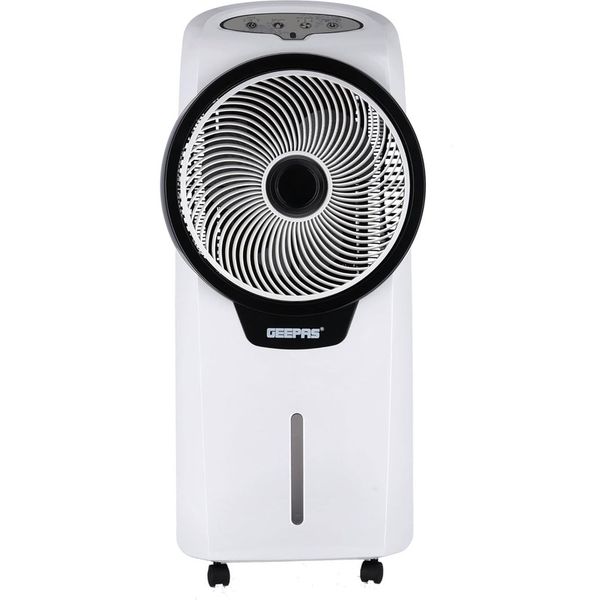 کولر آبی جیپاس مدل GAC9580 برقی و شارژی با پوشال سلولزی