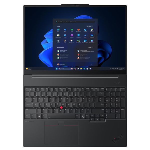 لپ تاپ 16 اینچی لنوو مدل ThinkPad E16 Gen 3-Core Ultra 7 255H-64GB DDR5 5600MHz-2TB SSD-IPS-Backlit-Fingerprint - کاستوم شده