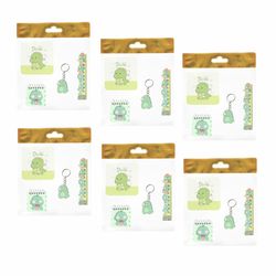 بسته لوازم تحریر مدل  4 تکه چوبی طرح دایناسور فانتزی کد 3 مجموعه 6 عددی