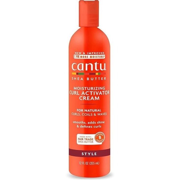 اکتیویتور شی باتر کنتو اصل ضمانت Cantu Shea Butter Moisturizing Curl Activator Cream 355ml