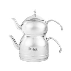 ست کتری و قوری ام جی اس مدل 41024 گنجایش کتری 2.5 لیتر گنجایش قوری 1.5 لیتر