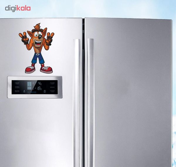 استیکر لپ تاپ وی وین آرت طرح Crash Bandicoot کد P142*852