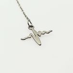 گوشواره زنانه مدل بخیه ای طرح ضربان کد 480GUZ*543