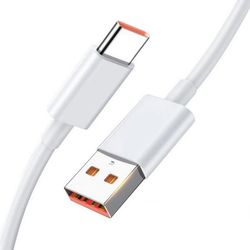 کابل تبدیل USB به USB-C مدل TURBO-6A-KL طول 1 متر پورت نارنجی