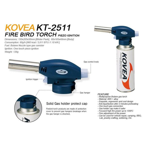 سرشعله صنعتی کووآ کد F2022