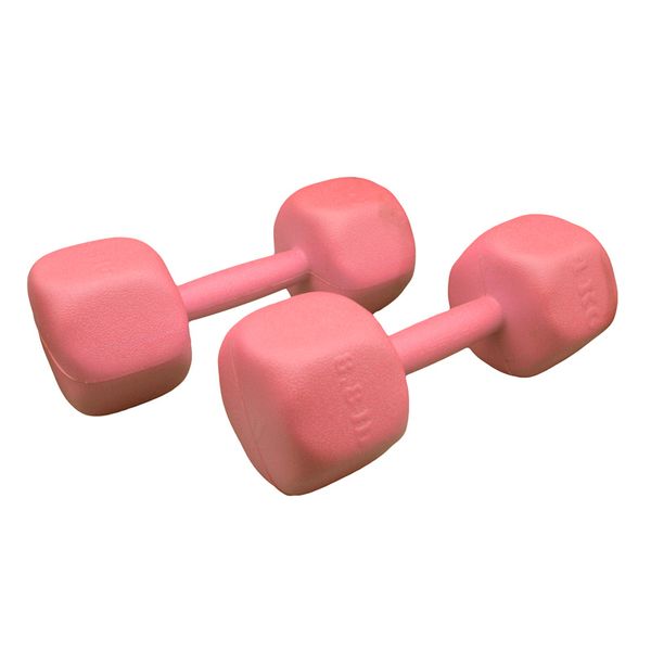 دمبل گرد مدل GS-M-197500 وزن 4 کیلوگرم بسته دو عددی