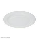 بشقاب غذاخوری چینی زرین ایران سری هتلی 49 کد 25 درجه عالی بسته 6 عددی