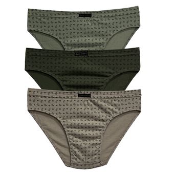 شورت اسلیپ مردانه آریان نخ باف مدل 1361 بسته سه عددی