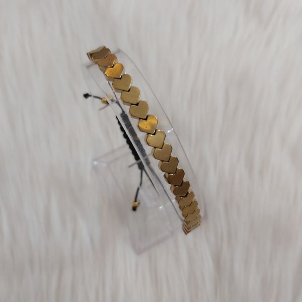 دستبند مدل حدید آسانسوری طرح قلب کد 111