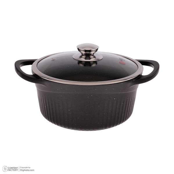 سرویس تابه و قابلمه گرانیتی 15 پارچه ام جی اس مدل GD1511