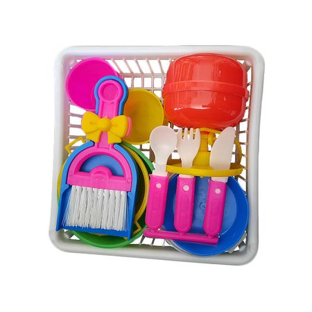 ست اسباب بازی آشپزخانه مدل گل خانم کد 01