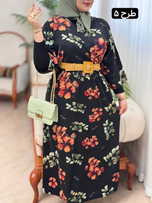 پیراهن فلور نینا 2758