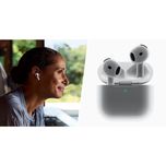 هدفون بلوتوثی اپل مدل AirPods 4 فاقد قابلیت نویز کنسلینگ، درگاه شارژ USB Type-C، شارژ بی سیم، با قابلیت اتصال به چند دستگاه