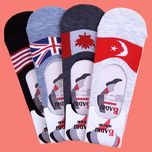 جوراب کالج مردانه کد UK-11-US-110 مجموعه 4 عددی