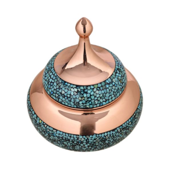 قندان فیروزه کوبی کد 25