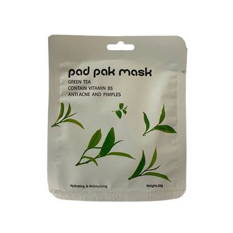 ماسک صورت پد پاک مدل چای وزن 25 گرم