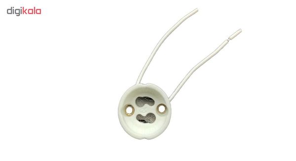 سوکت لامپ هالوژن پایه GU10 کد 02 بسته 5 عددی (فروش اقساطی)