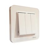 کلید سه پل ایران الکتریک مدل ارس سفید