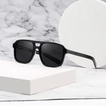 عینک آفتابی خلبانی (Aviator) آلبرت وگ مدل S32133C1 Acetate Avantgarde Visionary