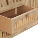 کنسول مدل چوبی حصیری کد 1314