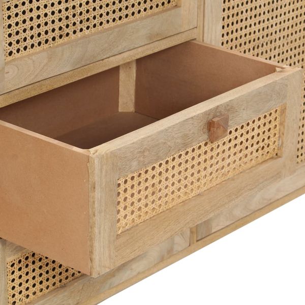 کنسول مدل چوبی حصیری کد 1314