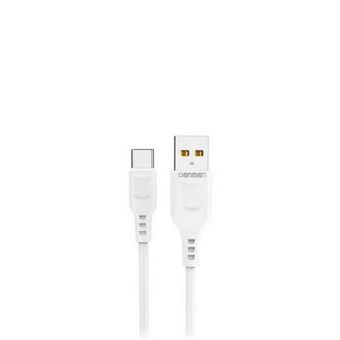 کابل  شارژر تبدیل USB به USB-C  تایپ سی دنمن مدل D01T طول 1 متر