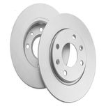 دیسک ترمز چرخ جلو ایساکو کد 06702018 مناسب برای پژو 206 تیپ 2 بسته 2 عددی