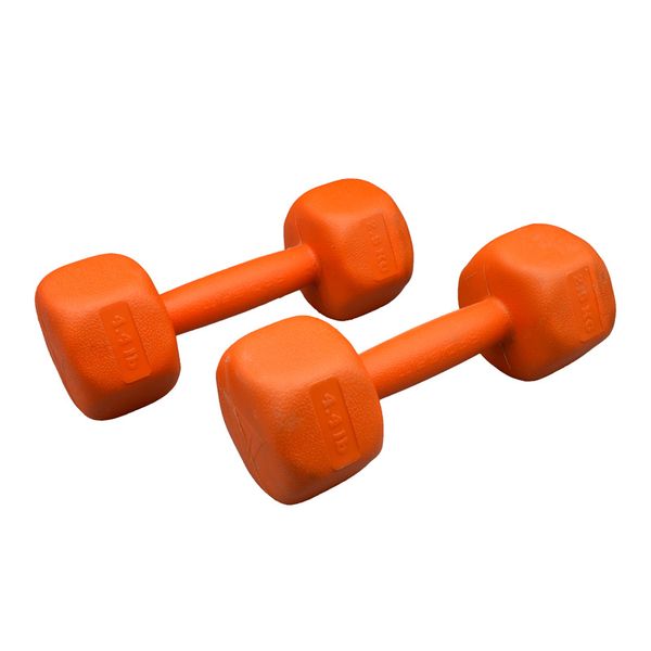 دمبل چند ضلعی وزن 2.5 کیلوگرم مدل GS-M-197496 بسته دو عددی*242