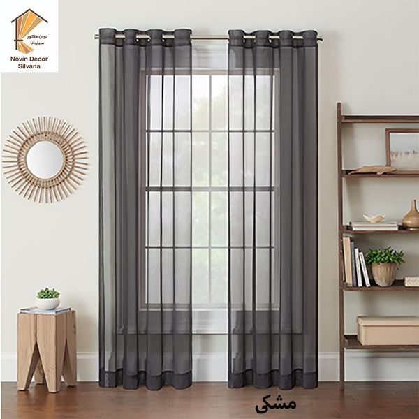پرده نوین دکور سیلوانا مدل حریر 280 سایز 280 × 140 سانتی متر
