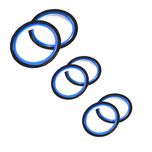 حلقه نئون خودرو پیکار مدل 01 مناسب برای تیبا مجموعه 6 عددی