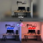 پنل دیواری طرح گیمینگ سه ضلعی